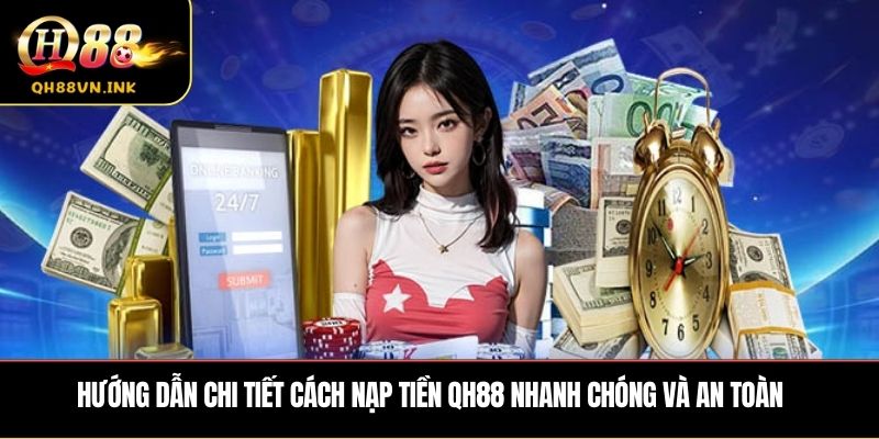 Hướng dẫn chi tiết cách nạp tiền QH88 nhanh chóng và an toàn